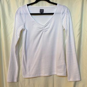 Gap - NWOT - long sleeve white top